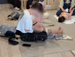 ベビーマッサージ①