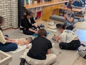 ベビーマッサージ③