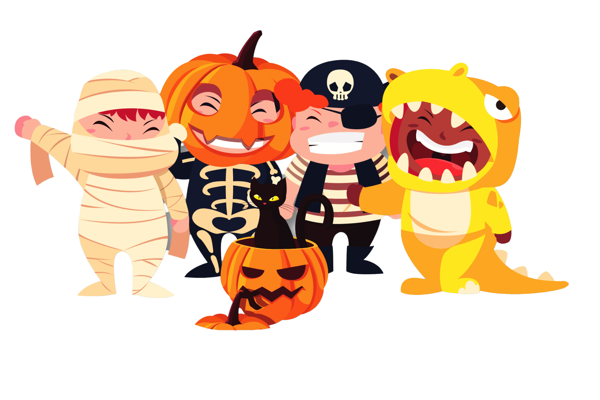 親子　ハロウィンパーティー仮装コンテストのイメージ