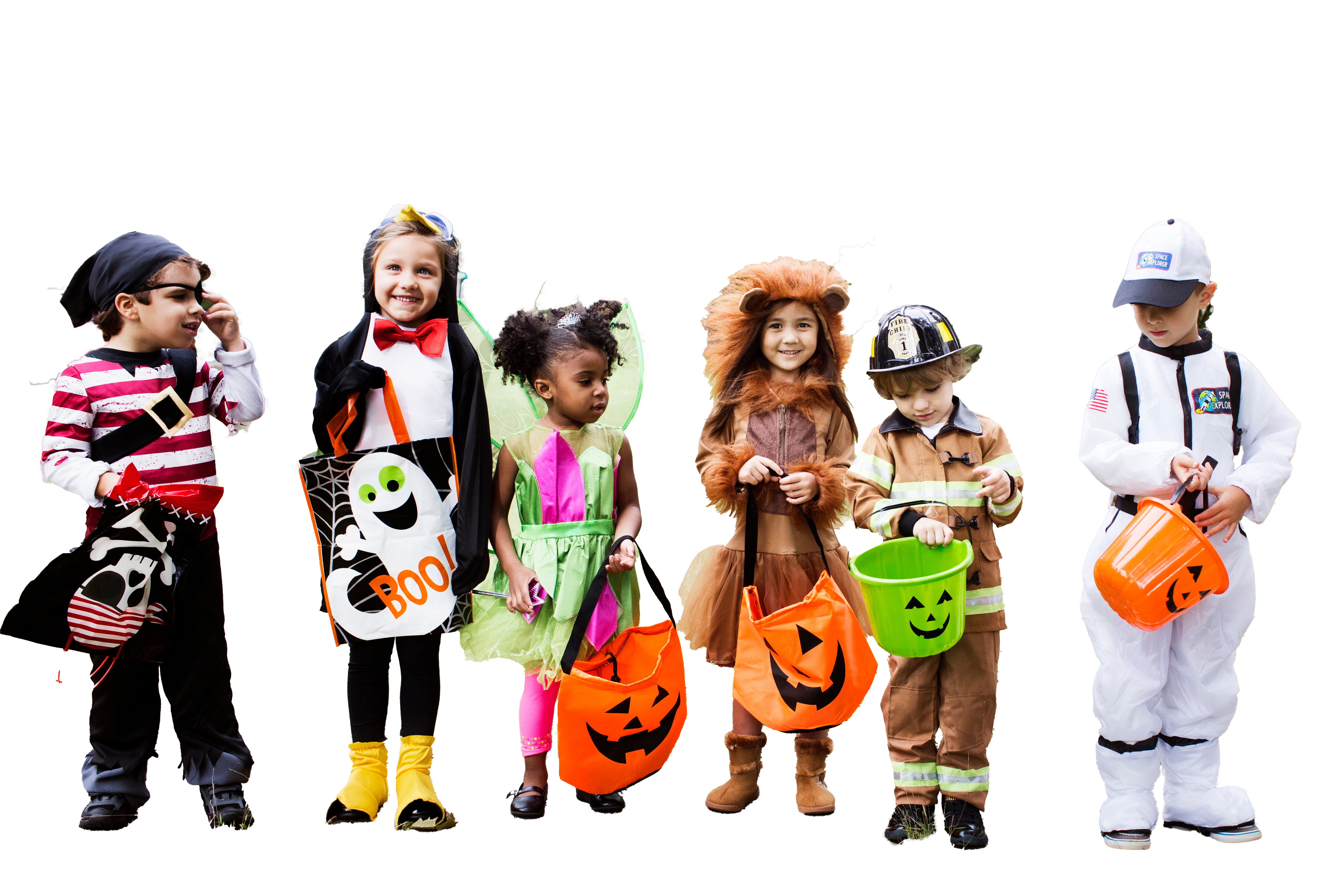 親子 ハロウィンパーティーお菓子パレードの様子