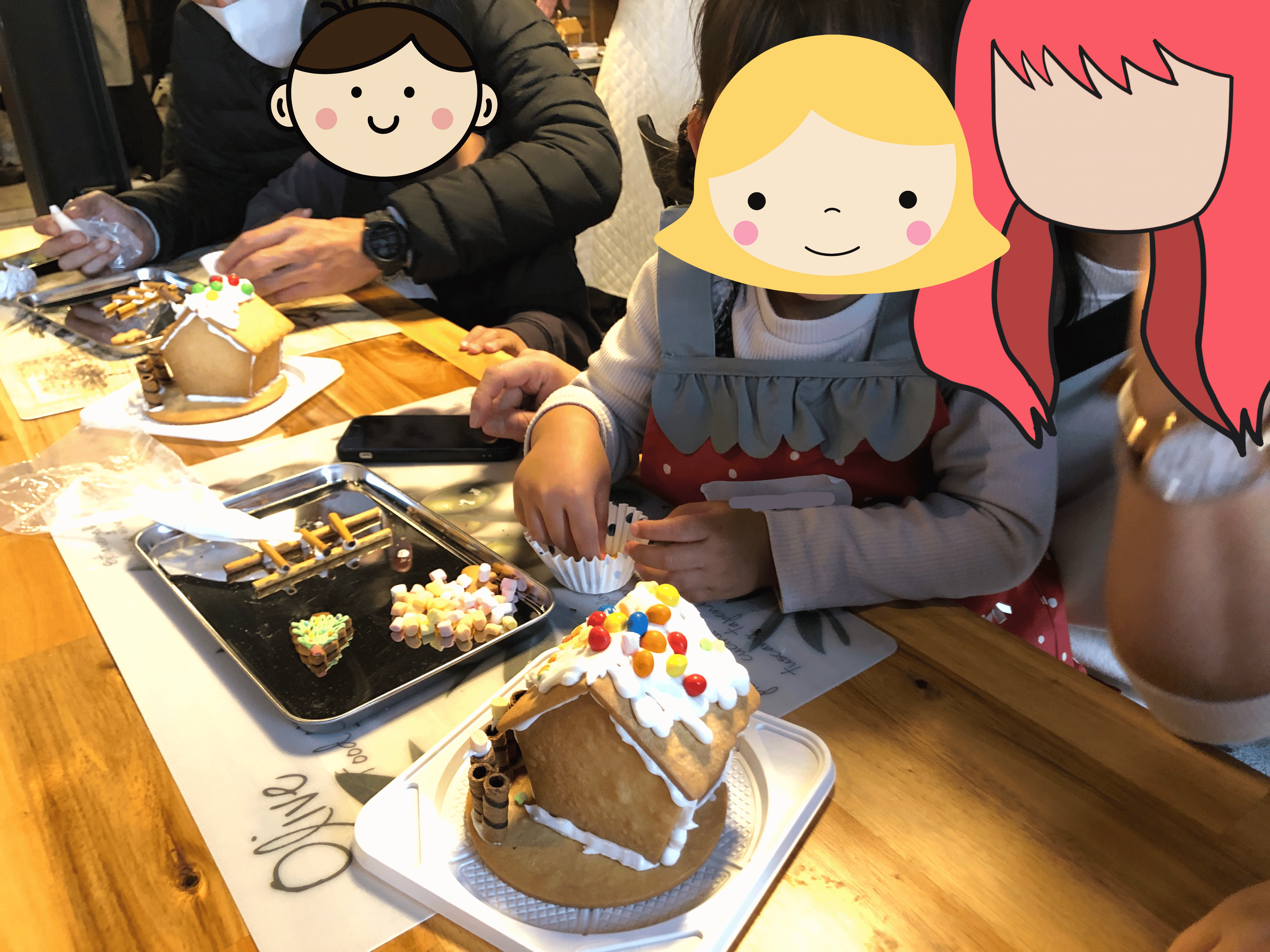 昨年のおかしの家づくり③